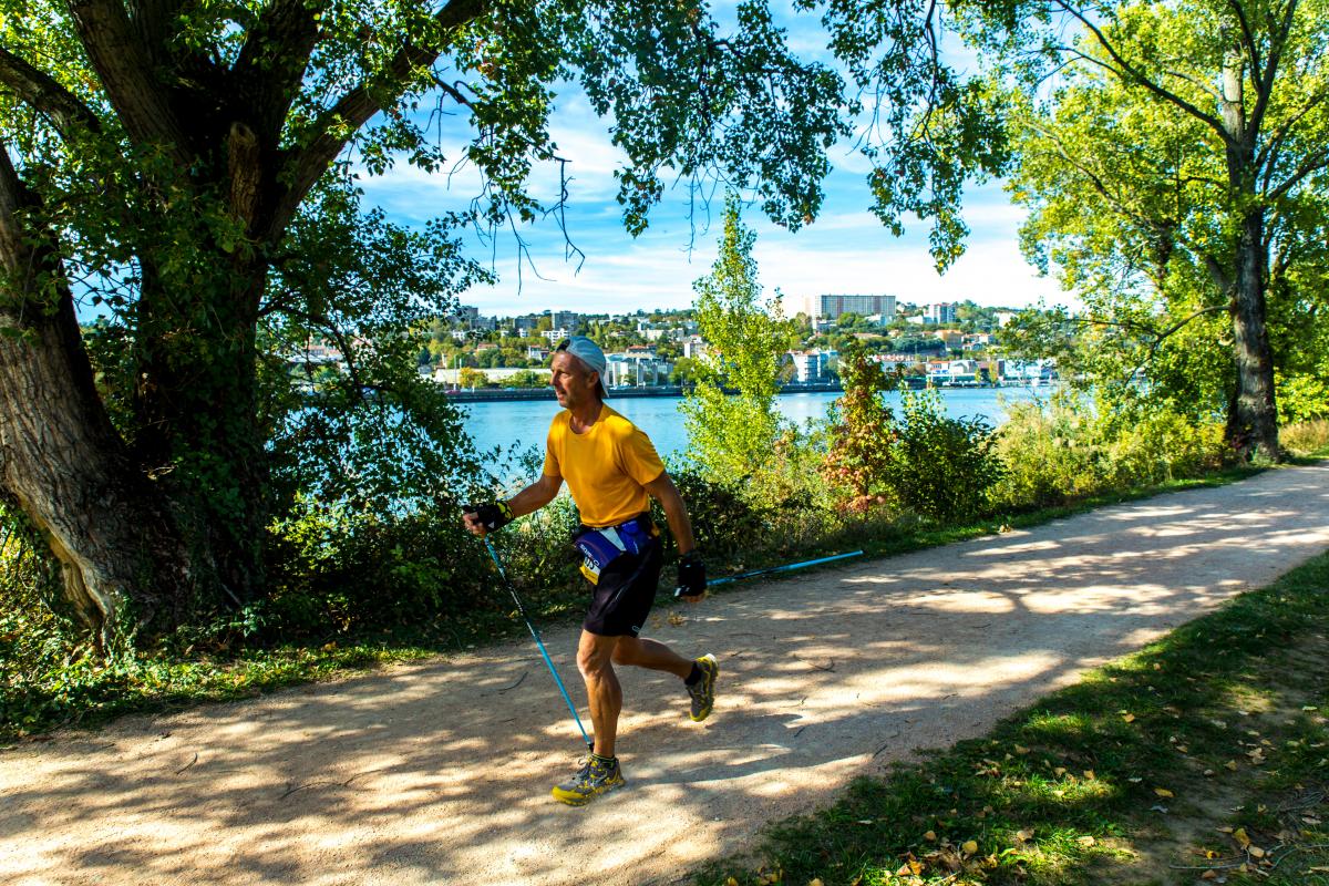 Nordic Walk In Lyon