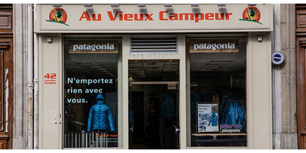 Patagonia de retour rue des écoles !