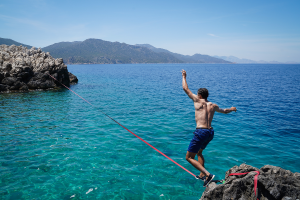 Slackline en Turquie