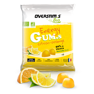 Gel énergétique Gums Bio - Citron-Orange