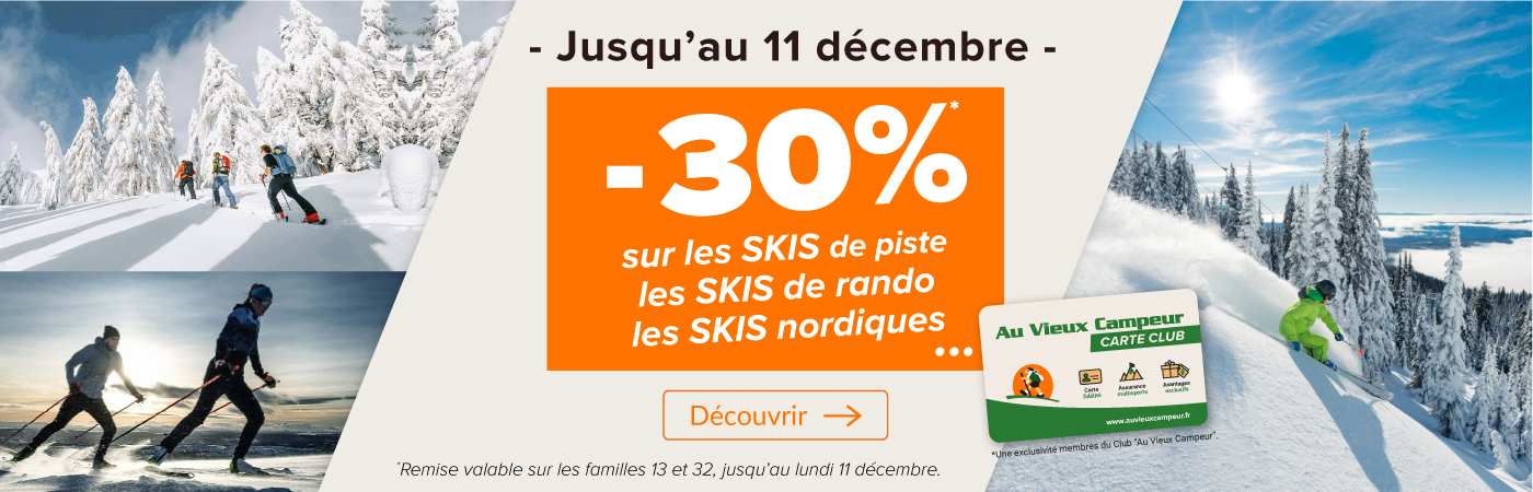 -30 % code 13 et 32 jusqu'au 11 décembre