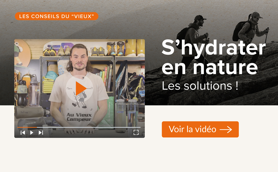 Comment filtrer et purifier son eau en rando?