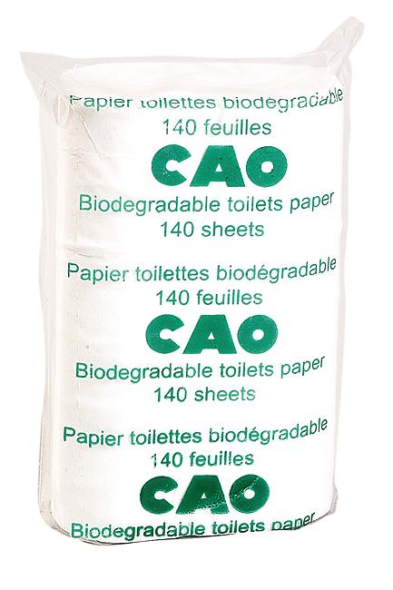 PAPIER TOILETTE BIODEGRADABLE X 2