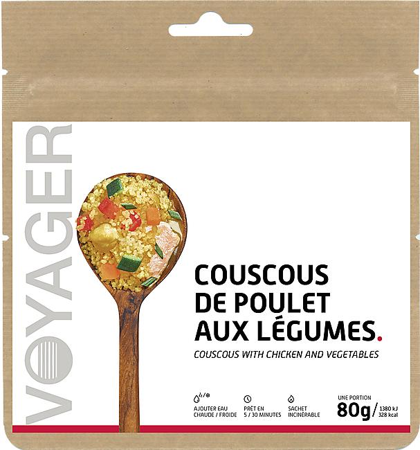 COUSCOUS AU POULET ET AUX LEGUMES