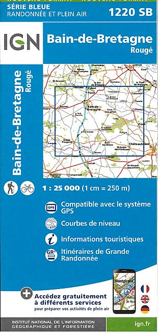 1220 SB  BAIN DE BRETAGNE ROUGE 1 25 000