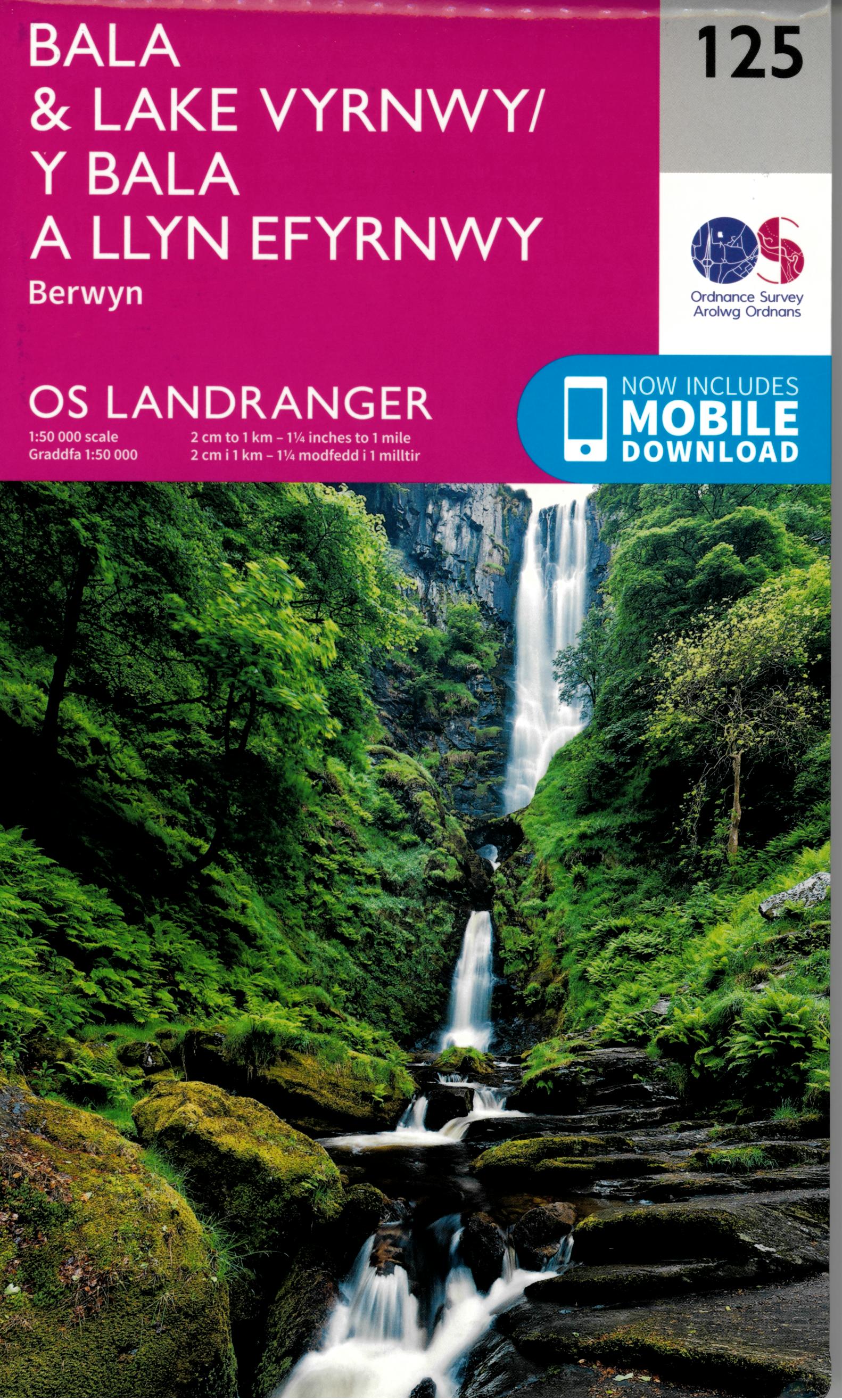 125 GB BALA LAKE VYRNWY 1 50 000
