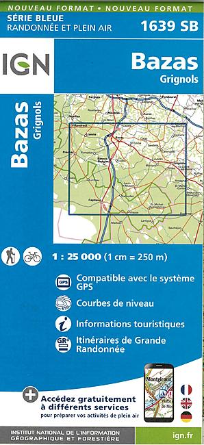 1639 SB BAZAS GRIGNOLS 1 25 000