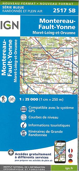 2517 SB MONTEREAU FAULT YONNE 1 25 000