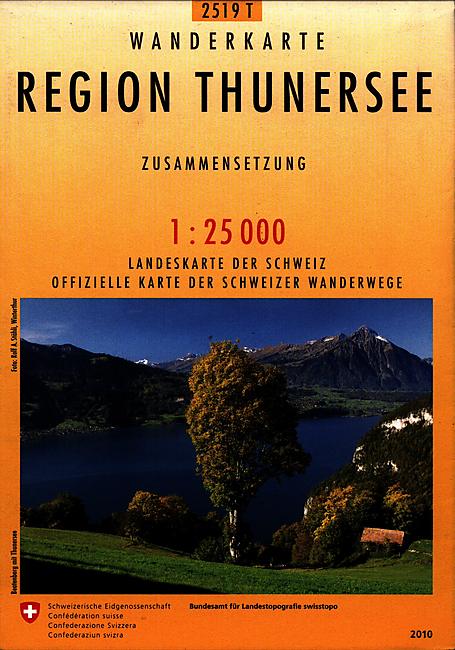 2519T REGION THUNERSEE ECHELLE 1 25 000