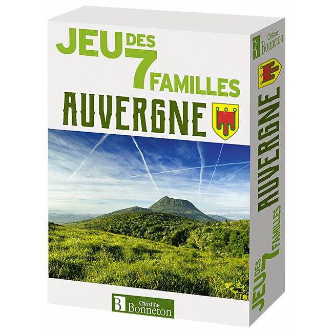 JEU DES 7 FAMILLES AUVERGNE