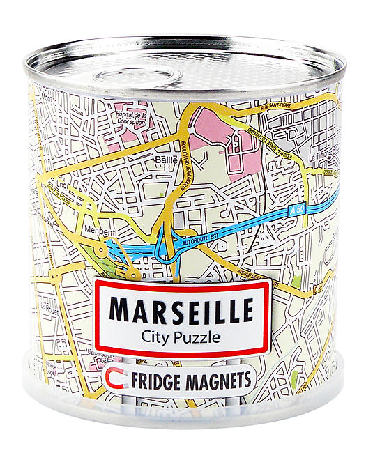 MARSEILLE CITY PUZZLE MAGNETS