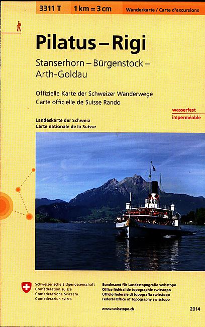 3311T PILATUS RIGI  ECHELLE 1 33 000
