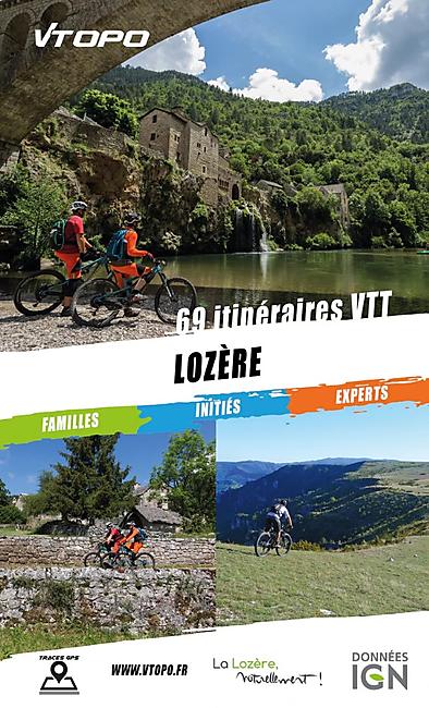 VTOPO VTT LOZERE 69 ITINERAIRES VTT 3E EDITION