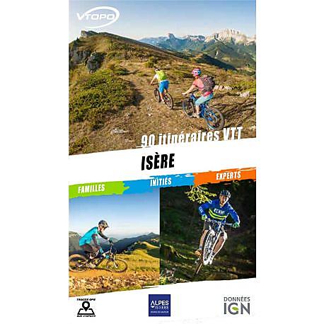 VTOPO ISERE 90 ITINERAIRES VTT