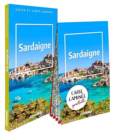 SARDAIGNE GUIDE ET CARTE LAMINEE
