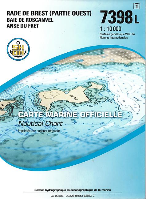 7398L RADE DE BREST PARTIE OUEST