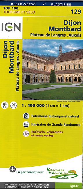 TOP 100 129 DIJON MONTBARD PLASTIFIEE