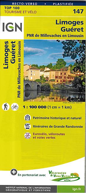TOP 100 147 LIMOGES GUERET PLASTIFIEE
