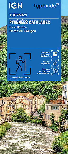 TOP75021 - PYRENEES CATALANES IGN