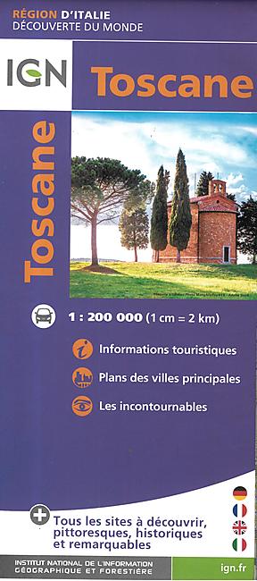 IGN TOSCANE 1 200 000