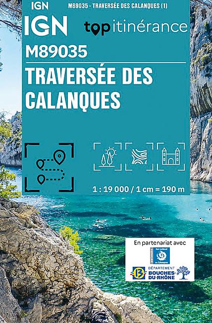 M89035 - MINI TRAVERSEE DES CALANQUES IGN