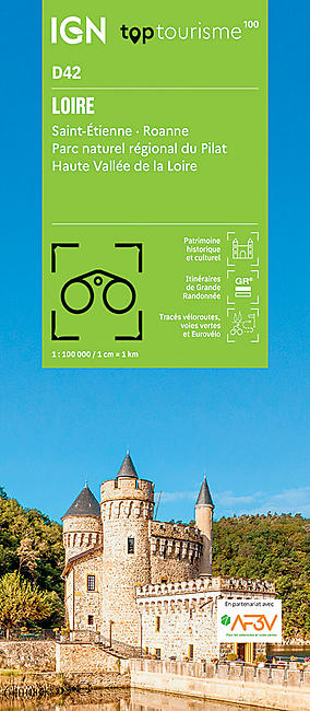 LOIRE D42 TOP TOURISME 100 IGN