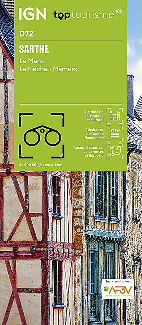 SARTHE D72 TOP TOURISME 100 IGN