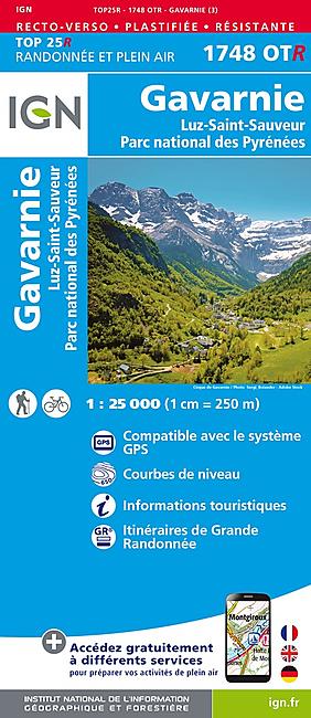 TOP25R 1748OTR GAVARNIE LUZ SAINT SAUVEUR 1 25 000