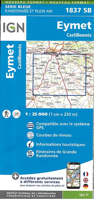 1837 SB EYMET CASTILLONNES 1 25 000