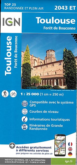 TOP 25 2043ET TOULOUSE 1 25 000