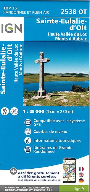 TOP25 2538OT SAINTE EULALIE D OLT 1 25 000