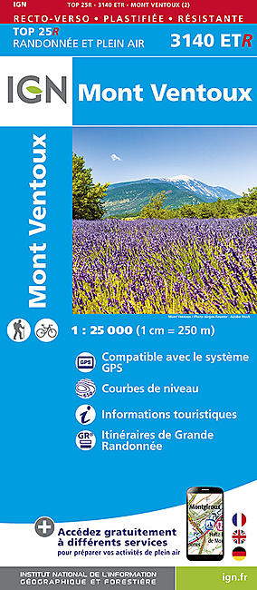 TOP25R 3140ETR MONT VENTOUX IGN