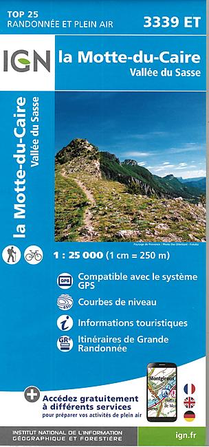 TOP25 3339ET LA MOTTE DU CAIRE 1 25 000
