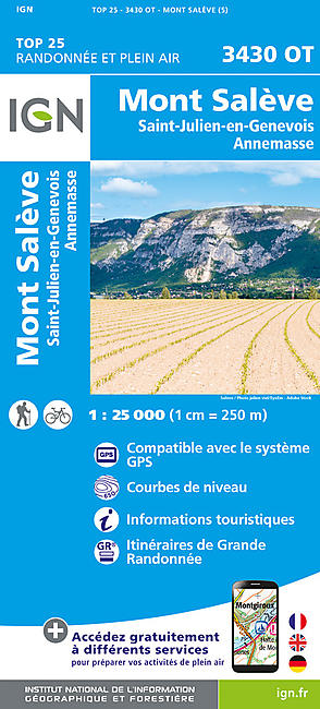 TOP25 3430OT MONT SALEVE 1 25 000