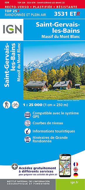 TOP25R 3531ETR SAINT GERVAIS LES BAINS 1 25 000