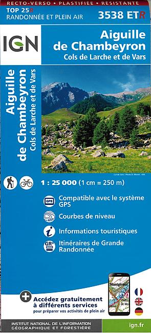 TOP25R 3538ETR A DE CHAMBEYRON 1 25 000