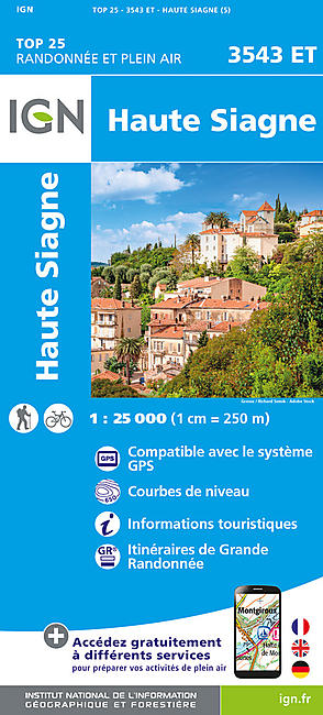 TOP25 3543ET HAUTE SIAGNE IGN
