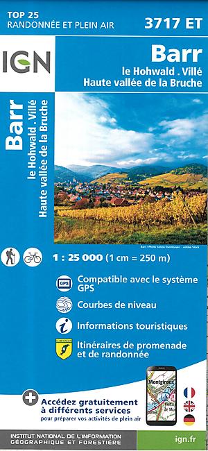 TOP25 3717ET BARR LE HOHWALD 1 25 000