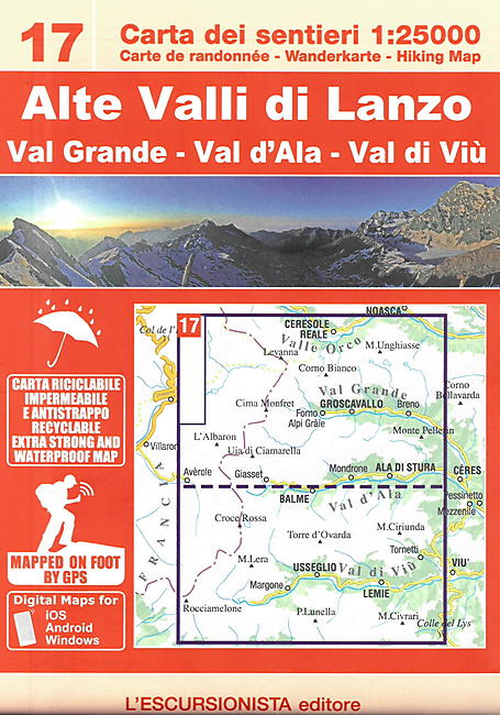 17 ALTE VALLI DI LANZO 1 25 000