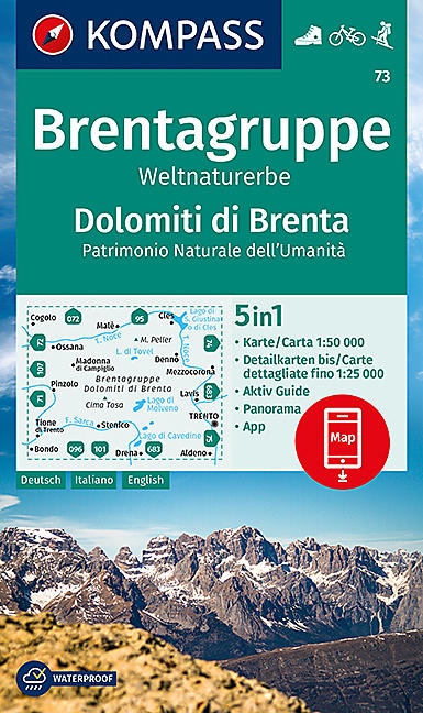 73 DOLOMITI DI BRENTA KOMPASS