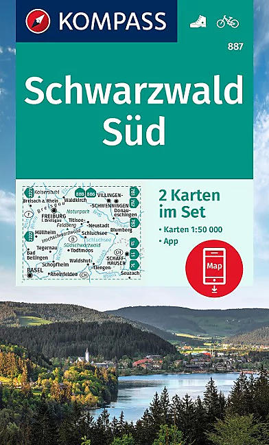 887 SCHWARZWALD SUD 1 50 000