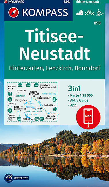 893 TITISEE NEUSTADT 1 25 000