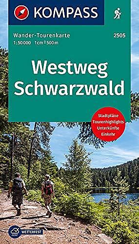 2505 WESTWEG SCHWARZWALD ECHELLE 1 50 000