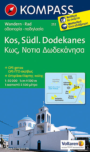 252 KOS SUD DODECANESE 1 50 000