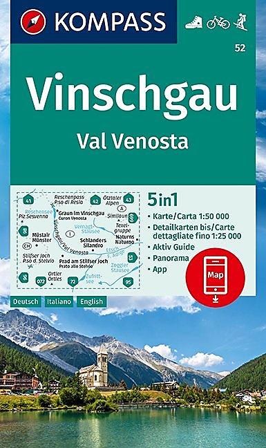 52 VINSCHGAU VAL VENOSTA KOMPASS