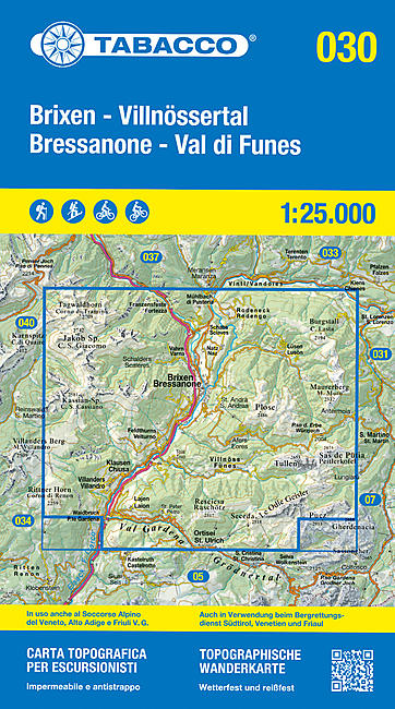 30 BRIXEN BRESSANONE 1 25 000