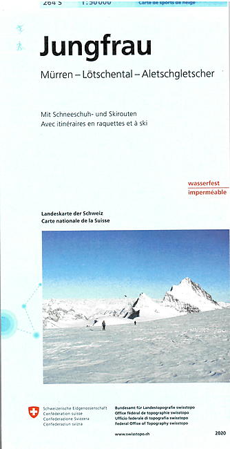 264S JUNGFRAU  ECHELLE 1 50 000