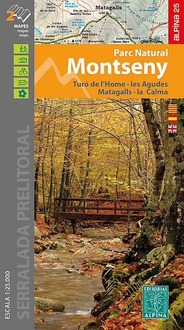 PARC NATURAL MONTSENY 1 25 000