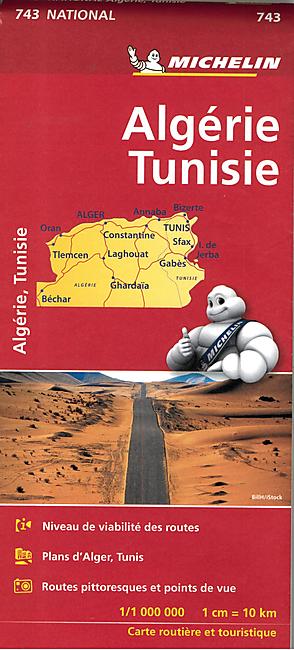 743 ALGERIE TUNISIE 1 1 000 000