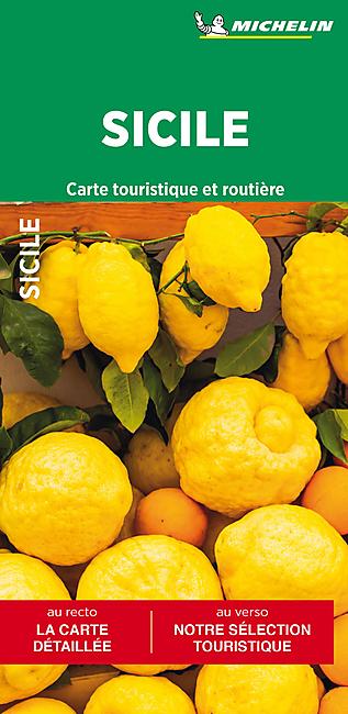 SICILE CARTE TOURISTIQUE ET ROUTIERE